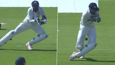 Netizens Criticise KS Bharat After Indian Wicketkeeper Drops Catch of Travis Head During Day 1 of IND vs AUS 4th Test 2023