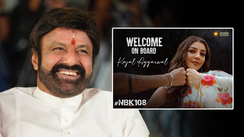 NBK108: Kajal Aggarwal Paired Opposite Nandamuri Balakrishna in Anil Ravipudi’s Upcoming Film