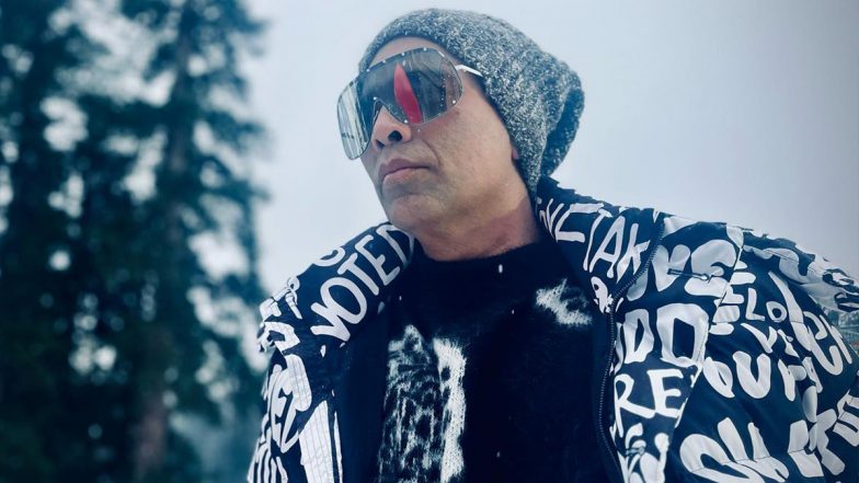 Rocky Aur Rani Ki Prem Kahani: Karan Johar Shares Pics From Kashmir, Shows Off His Cool Style Statement As He Poses for the Camera