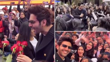 Kartik Aaryan Says ‘Gwalior Boy on Times Square’ As He Drops This Video To Thank All His Fans in the New York City – WATCH