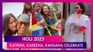 Holi 2023: Katrina Kaif, Kareena Kapoor, Kangana Ranaut, Kiara Advani & Sidharth Malhotra Celebrate The Festival Of Colours