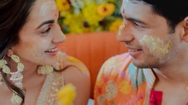 Holi 2023: Kiara Advani and Sidharth Malhotra Drop Unseen Pictures From Haldi Ceremony and Wish Fans ‘Happy Holi’