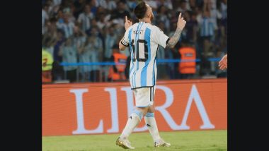 'Wish That This Craziness Never Ends!' Lionel Messi Reacts After Scoring Hat-Trick and 100th International Goal in Argentina's 7–0 Victory Over Curacao