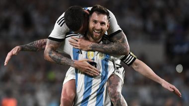 Lionel Messi Free Kick Goal Video: Watch Argentina Star Score His 800th Career Goal in 2-0 Victory Over Panama