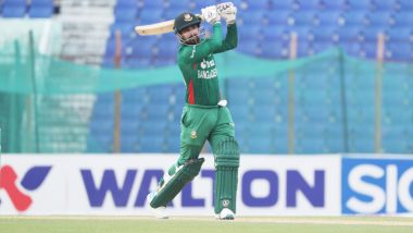 Litton Das Smashes Fastest Fifty by Bangladesh Batter in T20Is, Achieves Feat of Just 18 Balls During BAN vs IRE 2nd T20I 2023