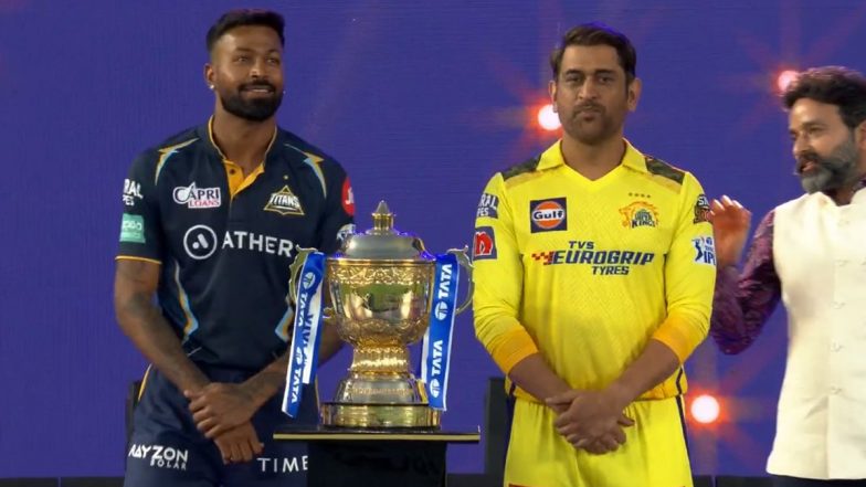 GT vs CSK IPL 2023 Toss Report and Playing XI Update: Gujarat Titans Opt to Bowl First