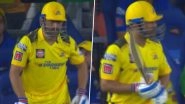 MS Dhoni Receives Roaring Reception From Crowd at Narendra Modi Stadium While Walking Out to Bat in GT vs CSK IPL 2023 Match (Watch Video)