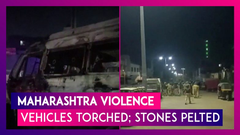 Maharashtra: Police, Public Vehicles Set On Fire, Stones Pelted After Two Groups Clash In Chhatrapati Sambhajinagar&rsquo;s Kiradpura Area
