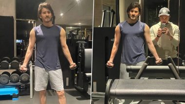 Mahesh Babu Oozes Fitness Goals in the Latest Insta Post! View Tollywood Superstar’s Pics Showing Off His Arm Workout in the Gym