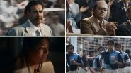 Maidaan Teaser: Ajay Devgn Starrer Glimpses &lsquo;The Golden Era of Indian Football&rsquo;; Film To Arrive in Theatres on June 23 (Watch Video)