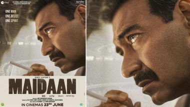 Maidaan: Ajay Devgn's Sports Drama Gets New Release Date; Teaser to Be Out on March 30 With Bholaa (View New Poster)