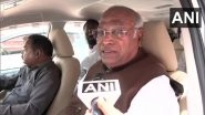 Rahul Gandhi Disqualification: Mallikarjun Kharge Attacks BJP, Says 'Congress Leader Disqualified Only to Suppress His Voice'