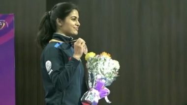 ISSF World Cup 2023: Manu Bhaker Clinches 25m Pistol Bronze, Takes India's Medal Tally to Seven