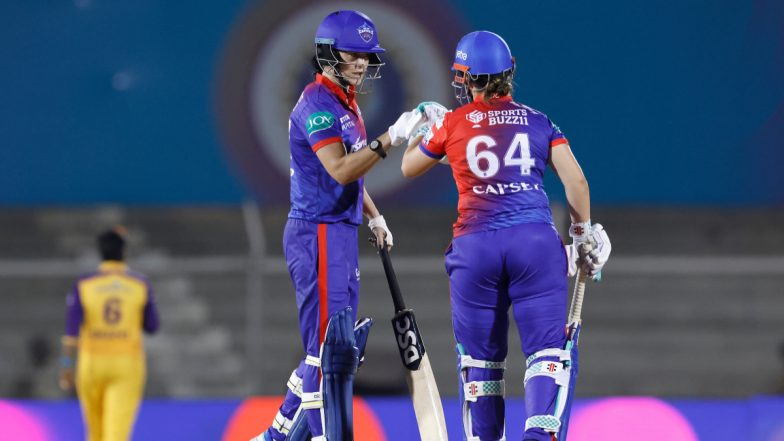 Delhi Capitals Qualify for WPL 2023 Final As Alice Capsey's All-Round Performance Helps Meg Lanning's Side Beat UP Warriorz, Finish in Top Spot