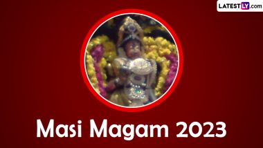 Masi Magam 2023 Wishes & HD Wallpapers: WhatsApp Messages, Images, Greetings and SMS for the Auspicious Day