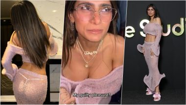 Mia Khalifa's See-Through Co-Ords Take Over Instagram As She Reveals Her 'Not So Guilty Pleasure' (View Pics & Videos)