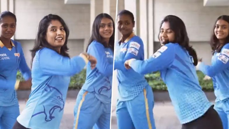 Mithali Raj Dances to Manike Mage Hithe! Gujarat Giants Mentor Shakes A Leg to Sri Lankan Hit Song With Players Ahead of WPL 2023 (Watch Video)