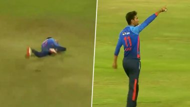 Vintage Mohammad Kaif! Former Indian Cricketer Pulls Off Stunning Catches During Asia Lions vs India Maharajas LLC T20 2023 Eliminator (Watch Video)