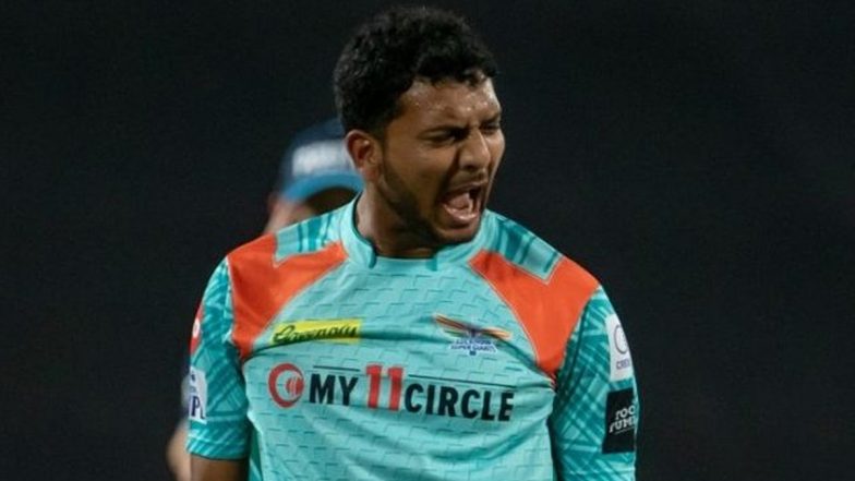 IPL 2023: Lucknow Super Giants Pacer Mohsin Khan to Miss Majority of Season Due to Shoulder Injury