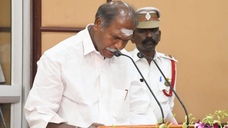 Puducherry CM N Rangaswamy Announces Free Travel for All Women in Government Buses, Increases Financial Support for Widows to Rs 3000