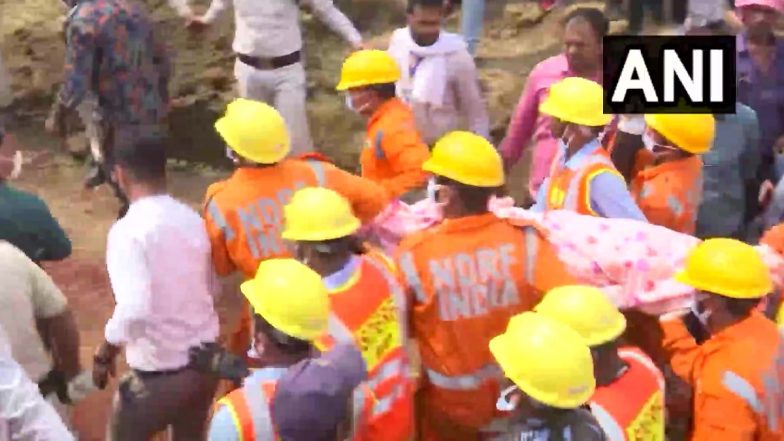 Madhya Pradesh: NDRF Teams Rescue Lokesh, 7-Year-Old Boy From 60-Feet Borewell After 48 Hours (See Pics)