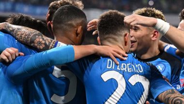 How to Watch Napoli vs Eintracht Frankfurt, UEFA Champions League 2022-23 Free Live Streaming Online: Get UCL Round of 16 Match Live Telecast on TV & Football Score Updates in IST?