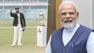 IND vs AUS 4th Test 2023: PM Narendra Modi to Flip Coin for Toss, Reportedly to Do Commentary As Well