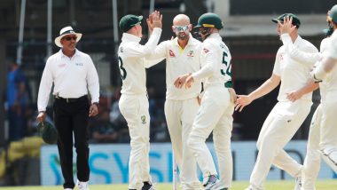 Nathan Lyon's Eight-Wicket Haul Puts Australia on Verge of Victory in IND vs AUS 3rd Test After India Score 163