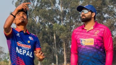 Nepal vs United Arab Emirates Live Streaming Online: Get Free Telecast Details of NEP vs UAE ODI Match in ICC Men’s Cricket World Cup League 2 on TV