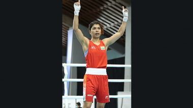 Nikhat Zareen Clinches Gold Medal in Women's World Boxing Championships 2023, Beats Vietnamese Opponent 5-0 in Final