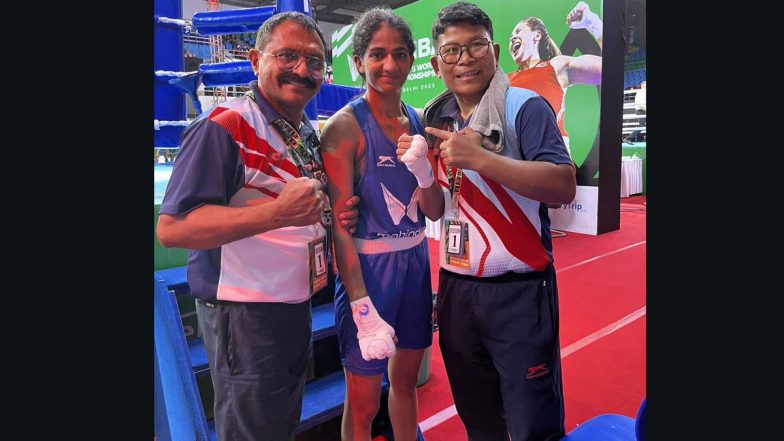 Nitu Ghanghas at Women's World Boxing Championships 2023, Live Streaming Online: Know TV Channel & Telecast Details for Minimumweight Final Match Coverage