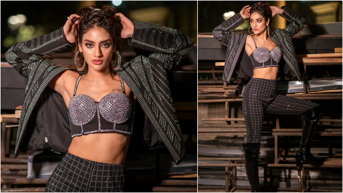 Nusrat Jahan Hot Pics in Studded Black Bralette Are Making Fans Fall in  Love With the Bengali Beauty! View Sexy Pics | ðŸ‘— LatestLY