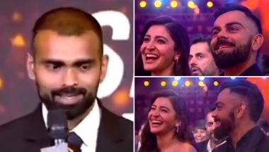 'Thanks to Anushka Didi' PR Sreejesh's Amusing Remark During Speech After Winning Sportsman of the Year (Team) at Indian Sports Honours 2023 Goes Viral!