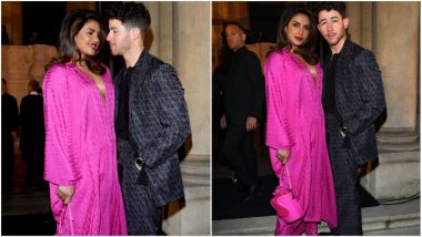 Priyanka Chopra and Nick Jonas Look Uber Stylish, Set Couple Goals at Paris Fashion Week (View Pic & Video)