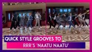 Quick Style Group Grooves To RRR&rsquo;s Oscar-Winning Song &lsquo;Naatu Naatu&rsquo; & The Internet Can&rsquo;t Keep Calm