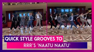 Quick Style Group Grooves To RRR’s Oscar-Winning Song ‘Naatu Naatu’ & The Internet Can’t Keep Calm