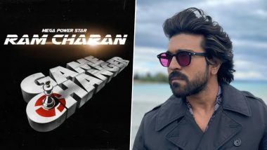 RC15 Is Game Changer! Ram Charan and Filmmaker Shankar's Next Gets New Title; Check Out Announcement Video – WATCH