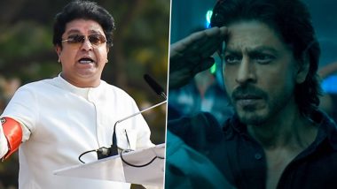 Pathaan: Raj Thackeray Mentions Shah Rukh Khan-Starrer in His Gudi Padwa Speech and Fans Are Unsure if MNS Chief Is Praising or Mocking the Film! (Watch Video)