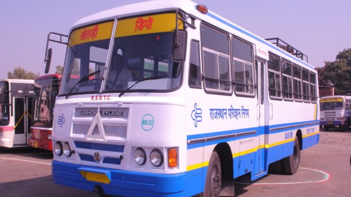 rajasthan roadways bus free travel pass