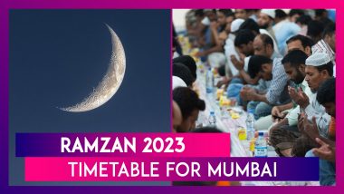 Ramzan 2023 Timetable For Mumbai: Sehri & Iftar Timings For Each Roza During The Holy Month Of Ramadan