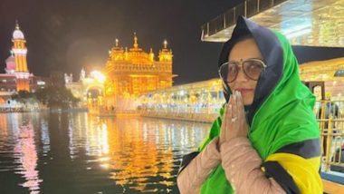 Rani Mukerji Seeks Blessings at Golden Temple in Amritsar Post Mrs Chatterjee vs Norway's Release in Theatres (View Pic)