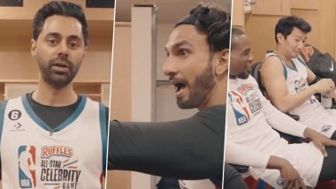 2022 Ruffles NBA All-Star Celebrity Game: Ranveer Singh highlights