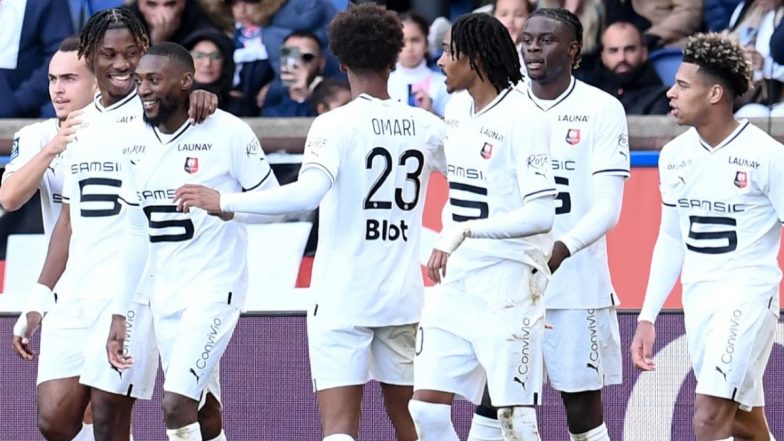 PSG 0–2 Rennes, Ligue 1 2022–23: Lionel Messi's Parisians Suffer Season's First Home Defeat (Watch Goal Video Highlights)