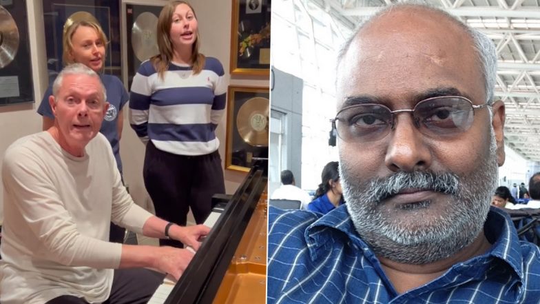 The Carpenters Musician Richard Carpenter Surprises MM Keeravani by Crooning ‘Top of the World’ Song; ‘Naatu Naatu’ Composer Reacts (Watch Video)