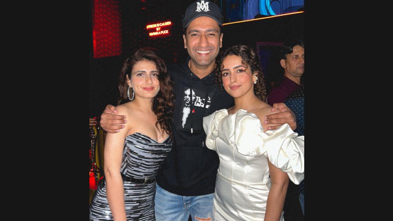 Sam Bahadur: Fatima Sana Shaikh Shares Pics With Vicky Kaushal, Sanya Malhotra From the Wrap-Up Party of Meghna Gulzar’s Film!