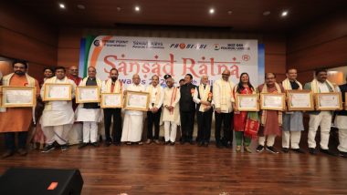 Sansad Ratna Award 2023: Andaman and Nicobar Congress MP Kuldeep Rai Sharma Receives Award for Second Consecutive Year