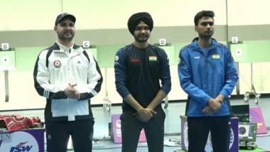 Sarabjot Singh Clinches Air Pistol Gold in Shooting World Cup