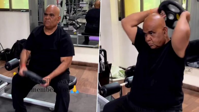 Satish Kaushik Dies at 66: Actor Was Passionate About His Health and This Gymming Video Is Proof - WATCH