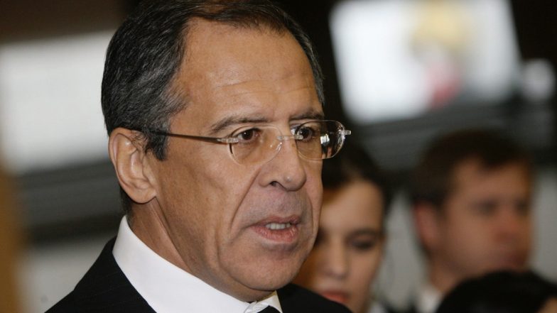 Raisina Dialogue 2023: Nobody Asks Volodymyr Zelenskyy When He’s Going To Negotiate, Says Russian Foreign Minister Sergey Lavrov (Watch Video)