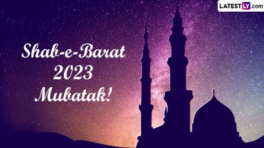 Shab e-Barat 2023 Wishes & Shab e-Barat Mubarak Wallpapers: Send Messages, HD Images, Facebook Status, Quotes, SMS, Greetings and WhatsApp Stickers on Mid Shaban